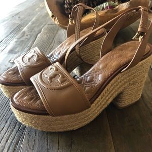 Tory Burch wedge sandals